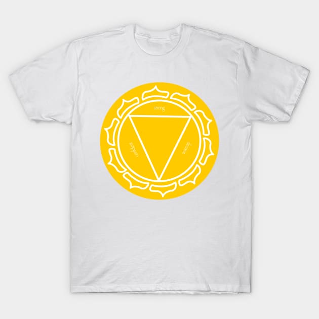 Solar Plexus Chakra - personal power T-Shirt by KriyaShaktiArt